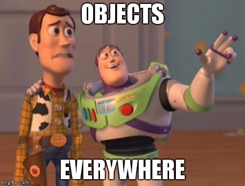 Objects everywhere