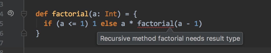 Scala type error
